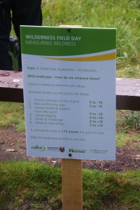 Discussion points for landscape assessment on the field trip